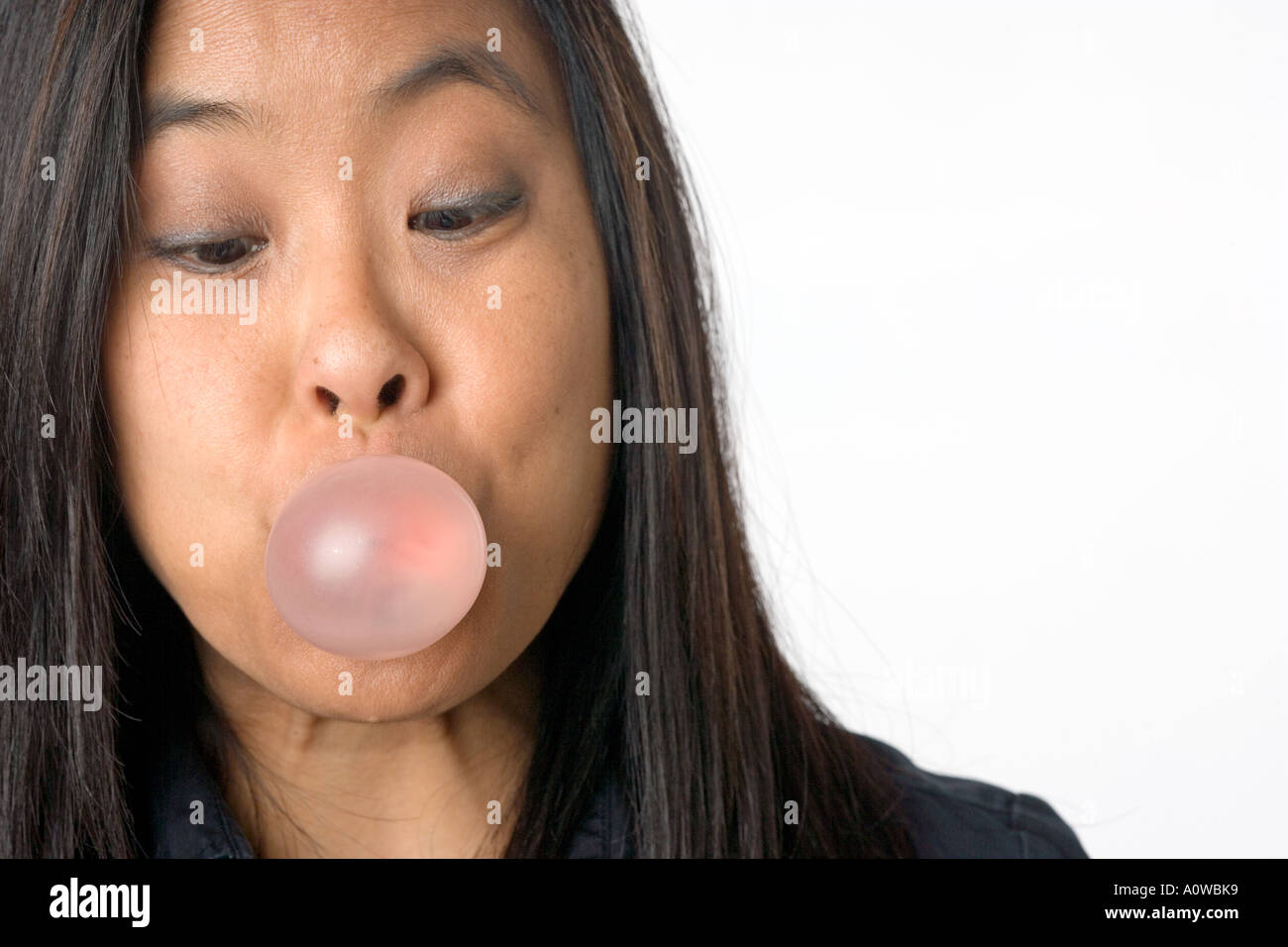 Happy asian young woman hi-res stock photography and images - Alamy