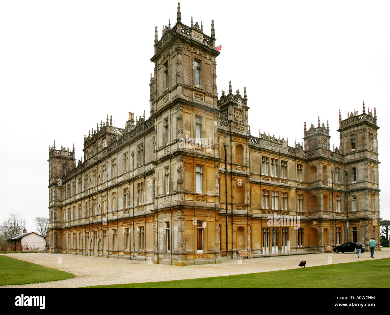Highclere house carnarvon hires stock photography and images Alamy