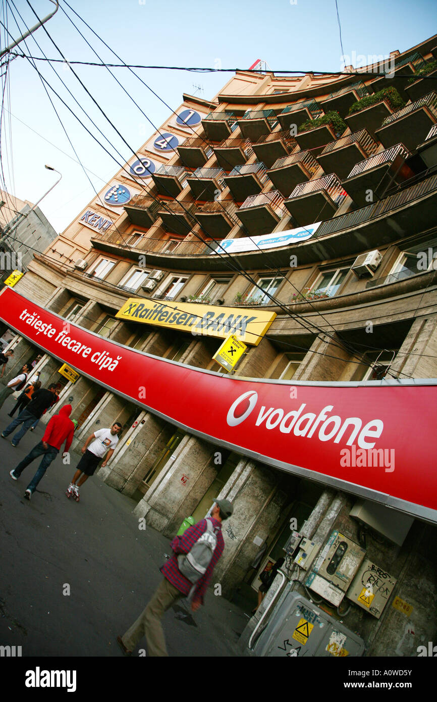 Piata Romana Bucharest Romania Stock Photo Alamy