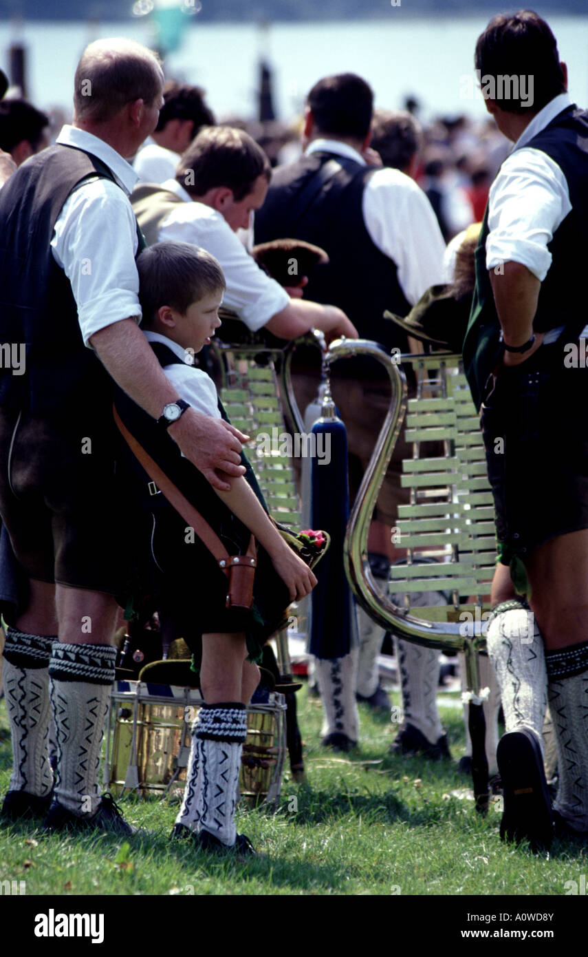 Bavarian Traditional costumes,Germany Stock Photo - Alamy