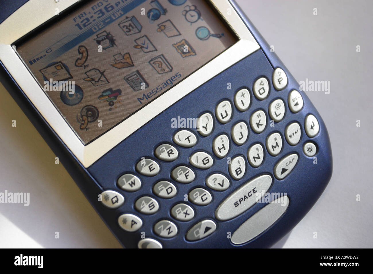 Blackberry portable handheld communication PDA device personal