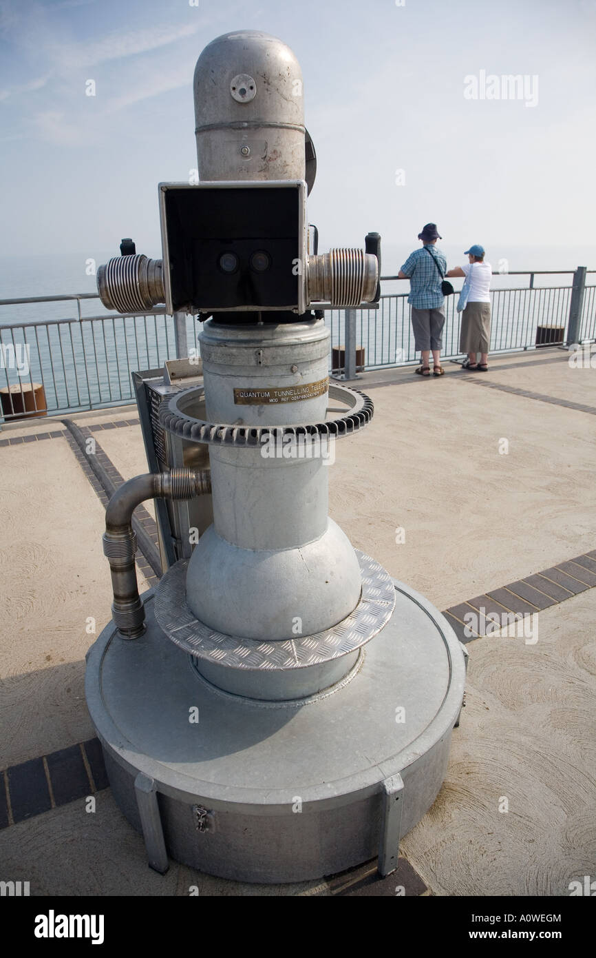 Quantum Tunnelling Telescope, Southwold pier Suffolk Stock Photo Alamy