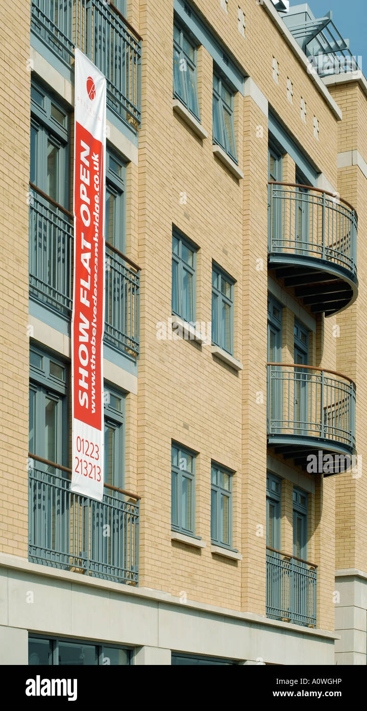 Belvedere Apartment Complex in Cambridge Stock Photo Alamy