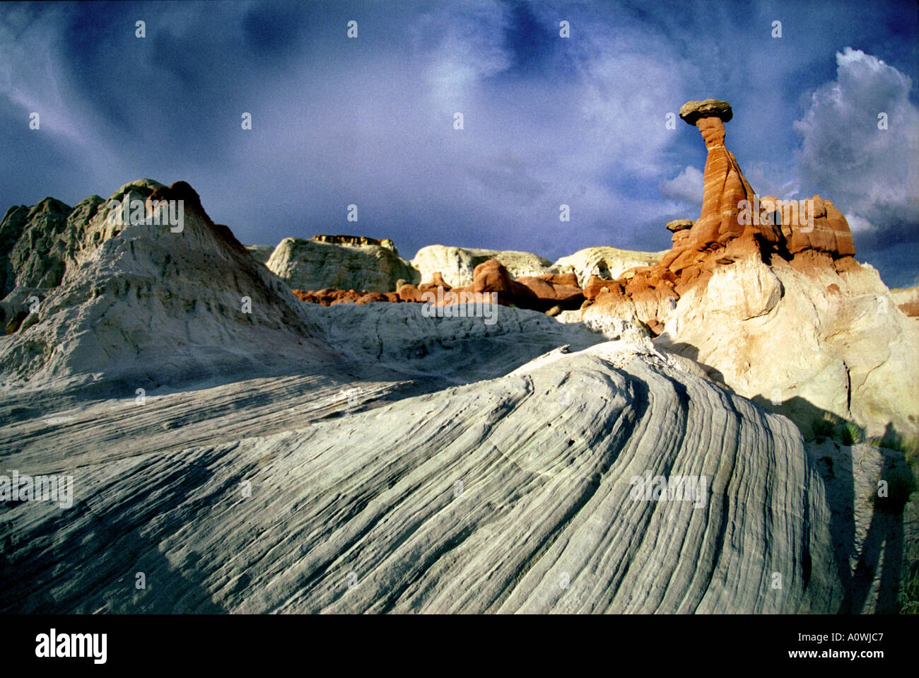 The Rimrocks of Grand Staircase Escalante Stock Photo