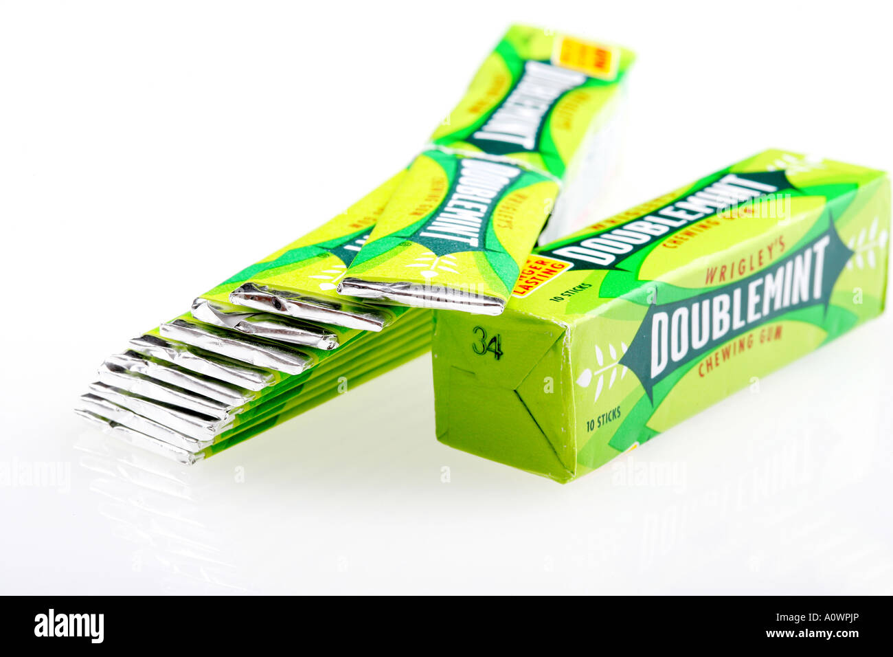 Bubble Gum Sticks In A Box
