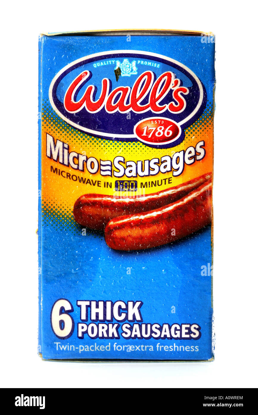 Microwave sausages meat pork walls hires stock photography and images