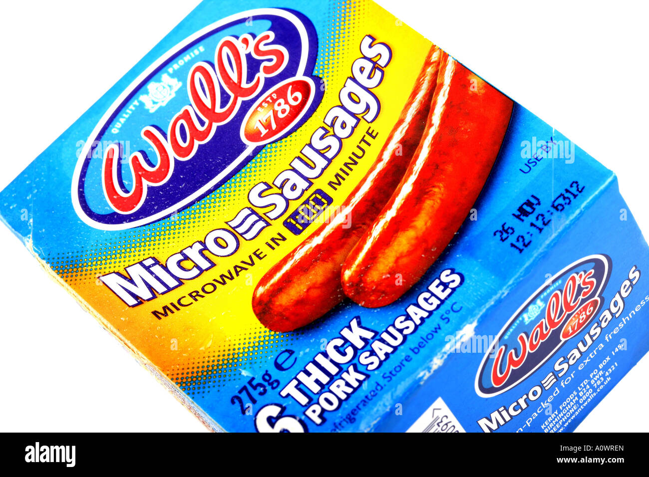 Microwave sausages meat pork walls hires stock photography and images