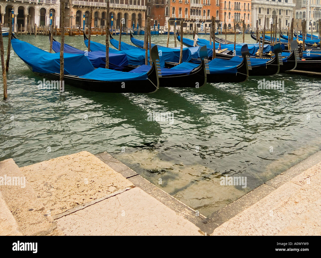 Blue gondola covers hi-res stock photography and images - Alamy