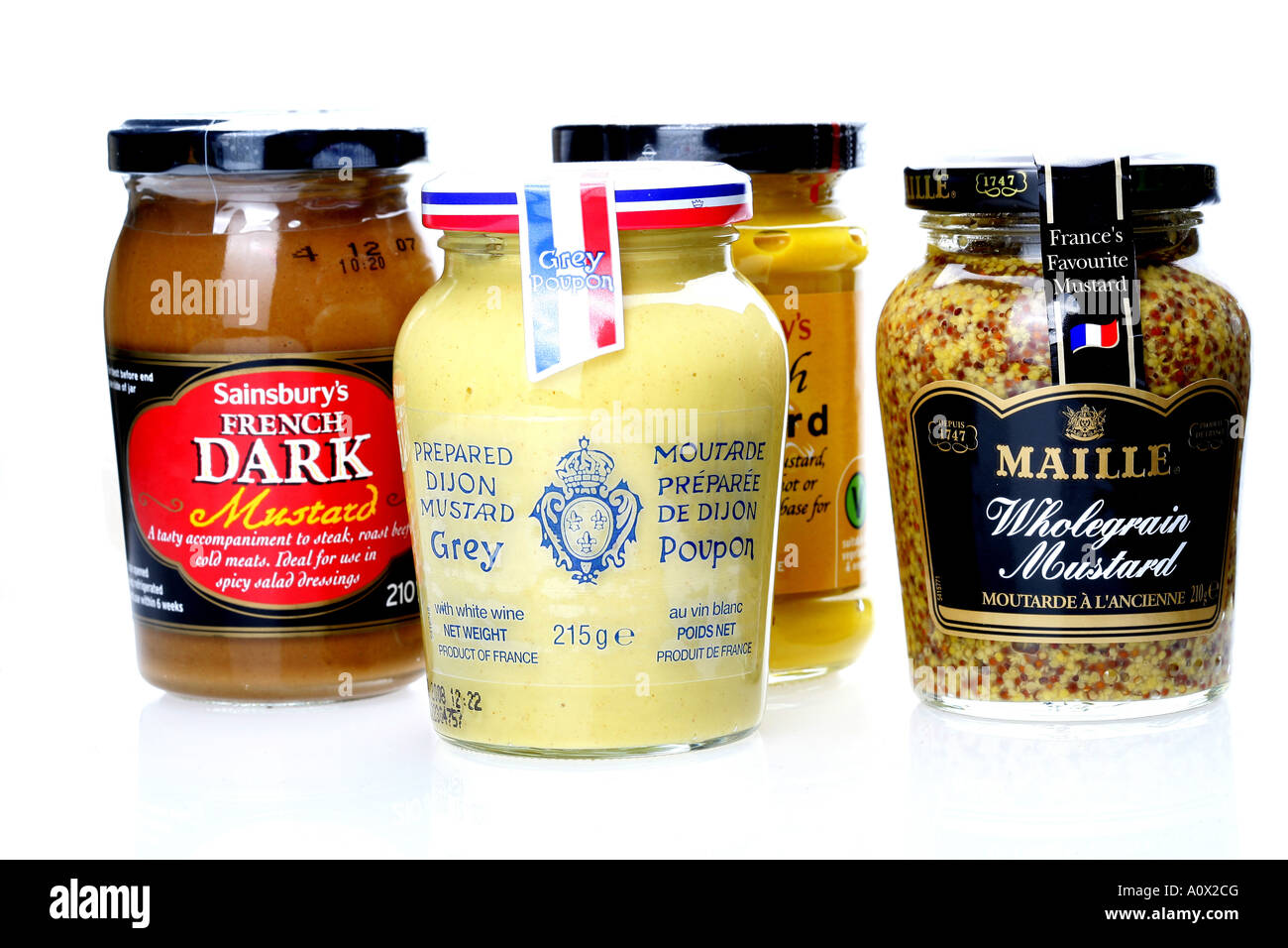 English mustard jar Cut Out Stock Images & Pictures Alamy