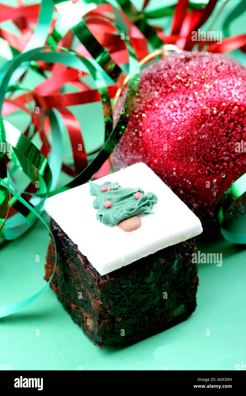 Christmas Cakes Stock Photo