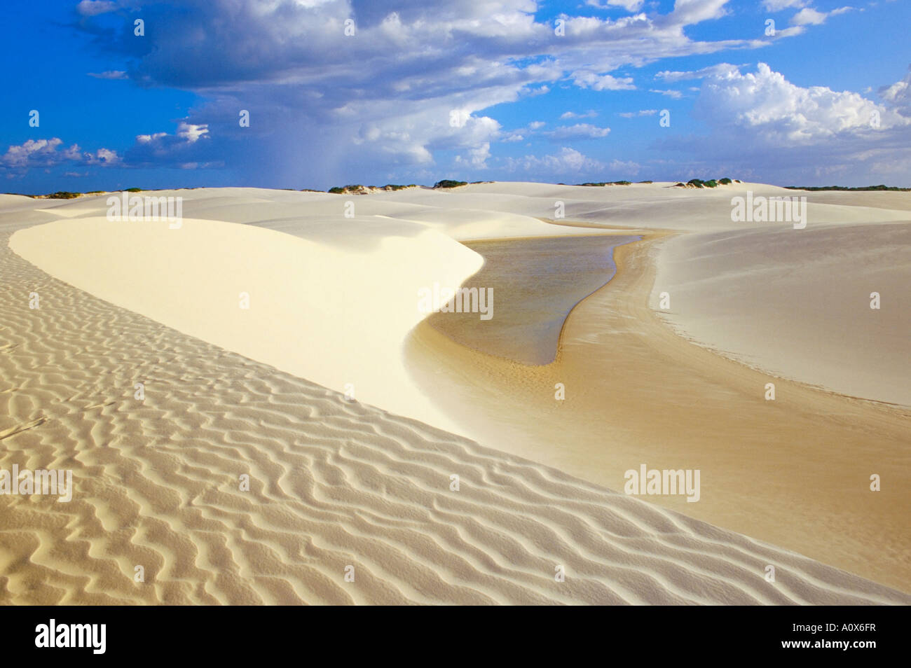 Sand dunes near lagoa bonita hi-res stock photography and images - Alamy