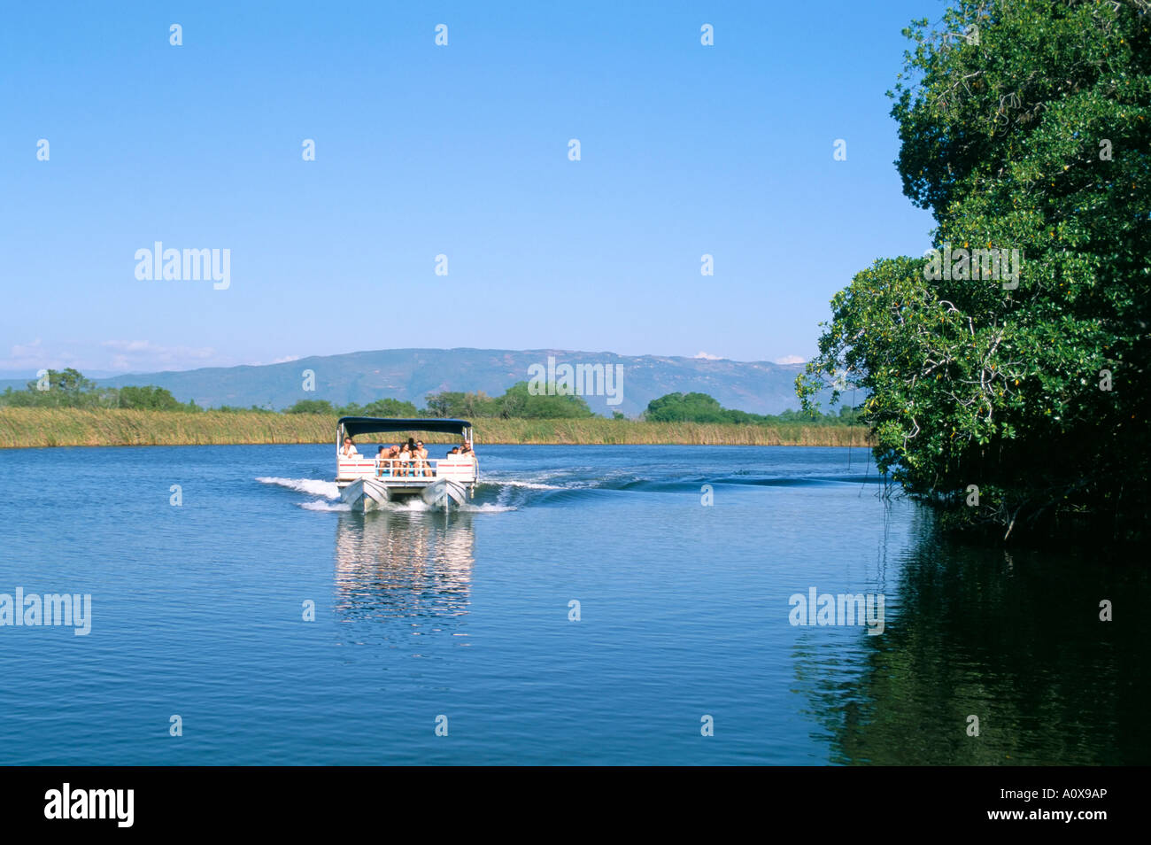 Black River St Elizabeth Jamaica West Indies Central America Stock