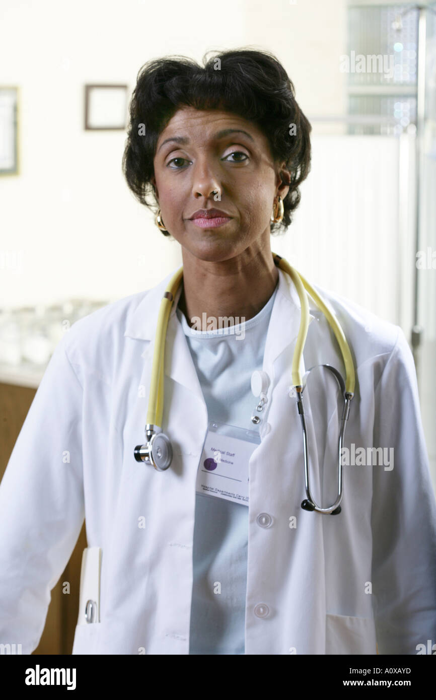Female doctor portrait. Stock Photo