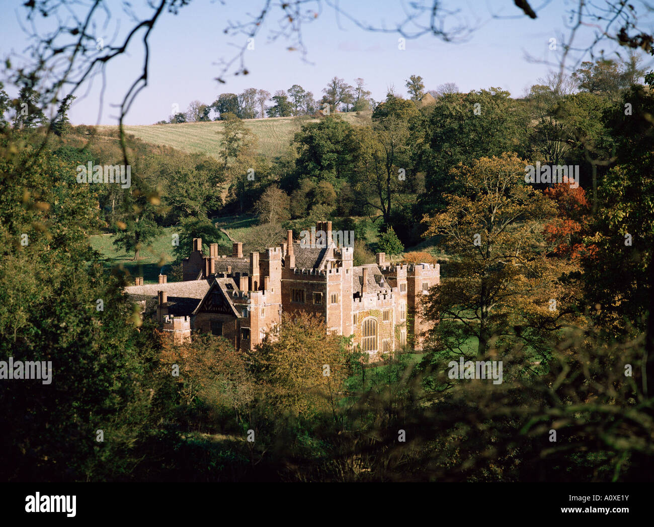 Compton Wynyates a Tudor house near Tysoe Warwickshire England United