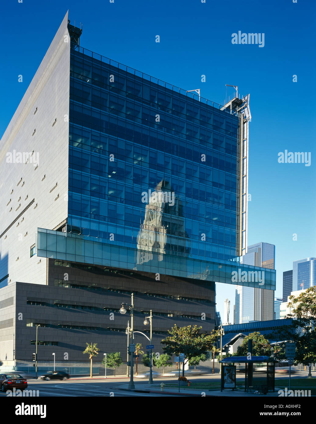 Caltrans Headquarters, Los Angeles, California, 2004. North elevation
