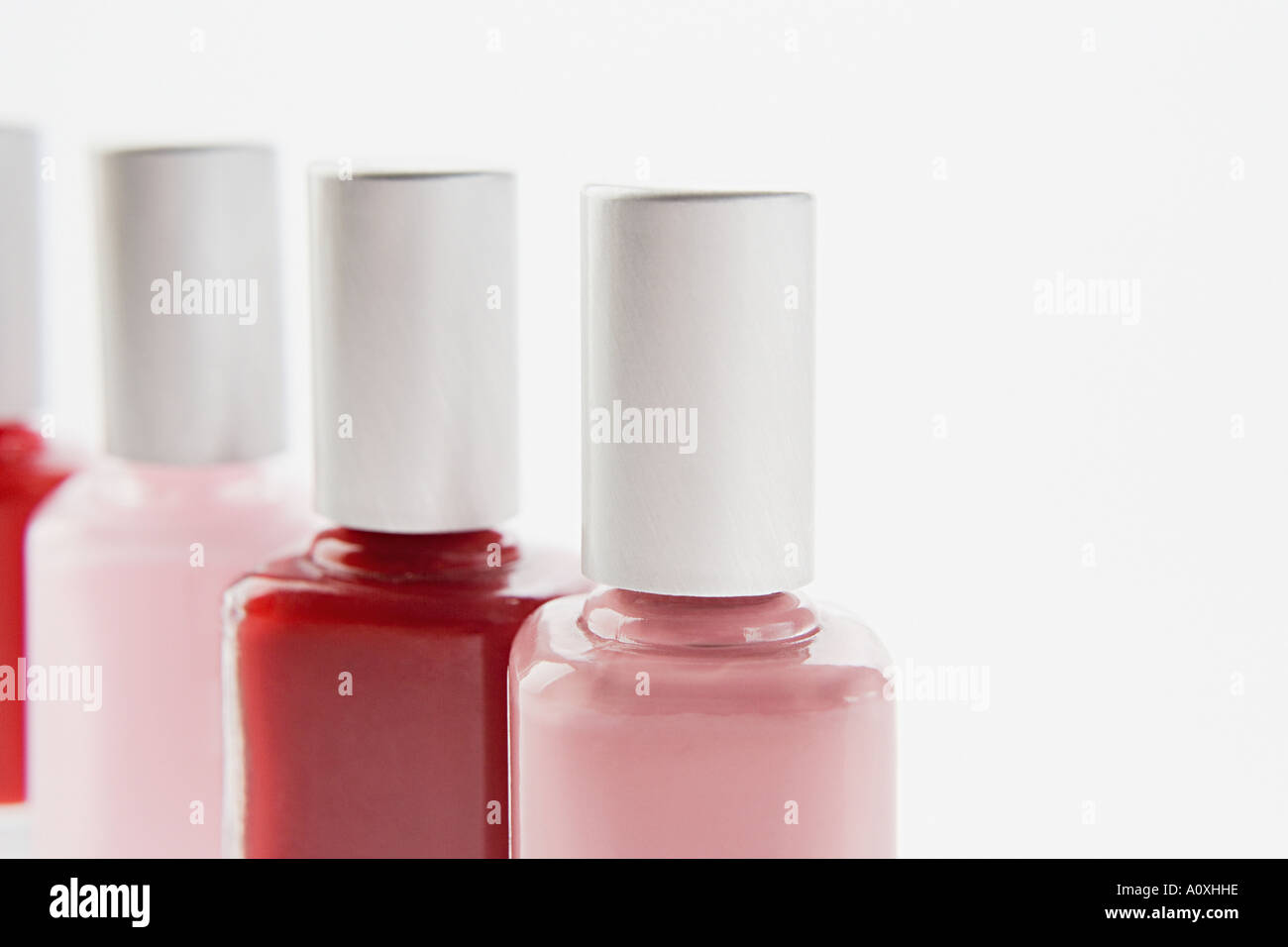 Nail varnish bottles Stock Photo Alamy