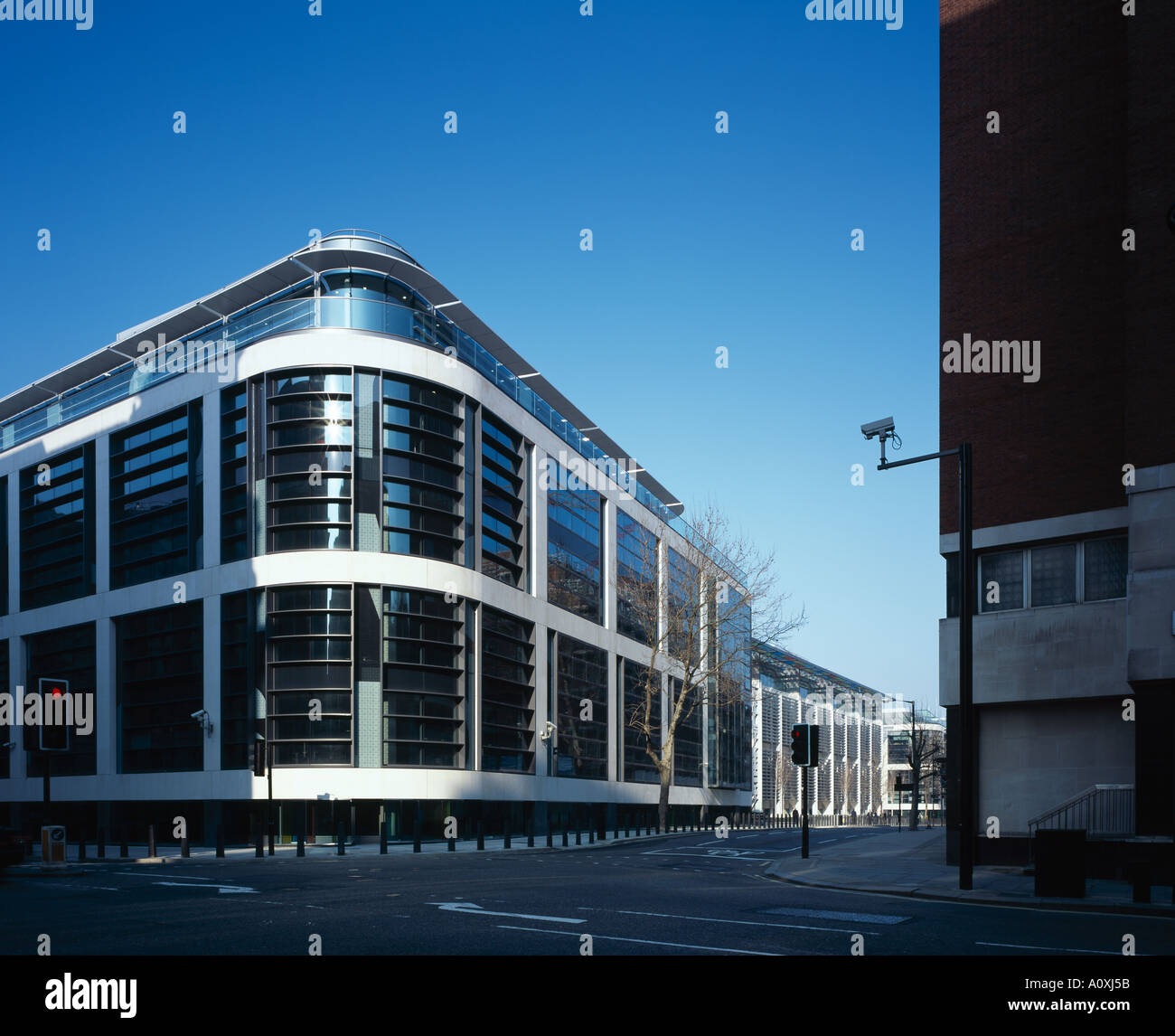 Home Office, Marsham Street, London. Overall exterior. Architect Stock