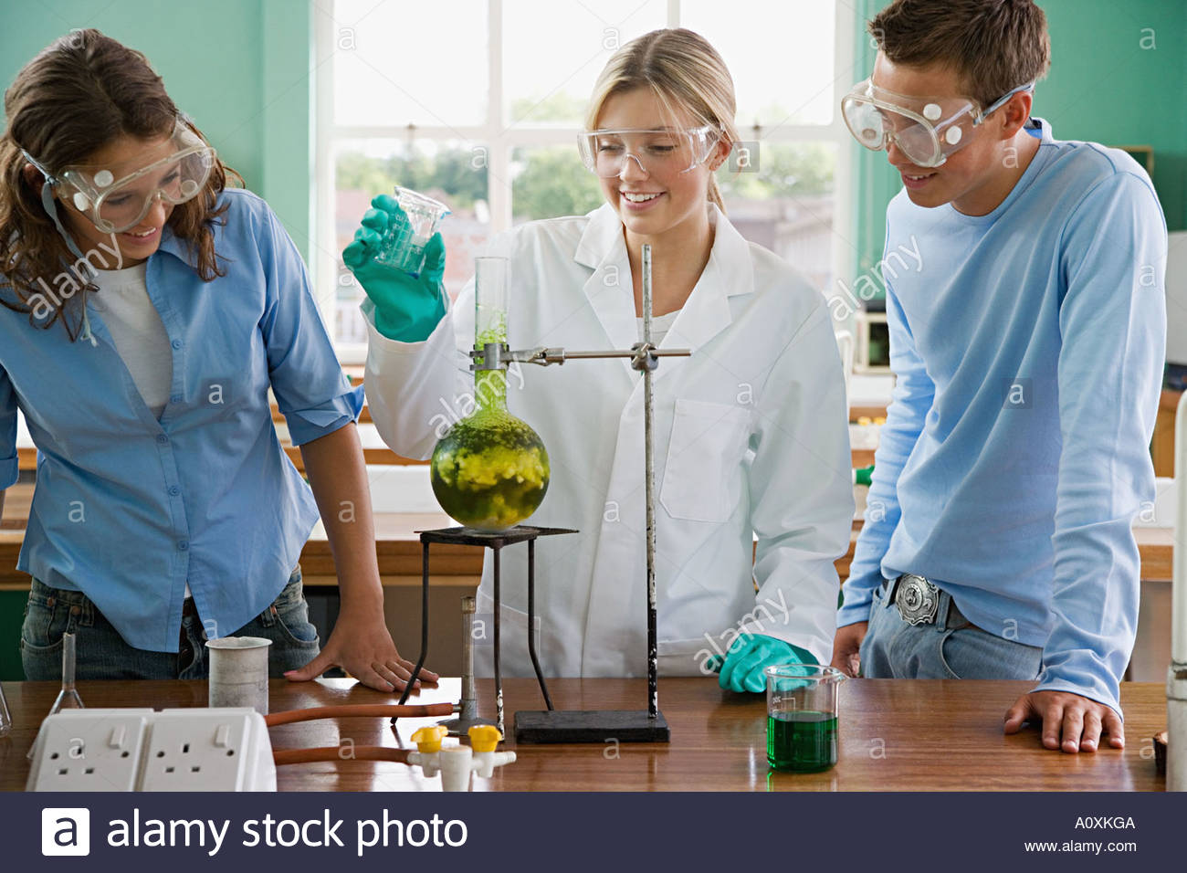 School Physics Experiment