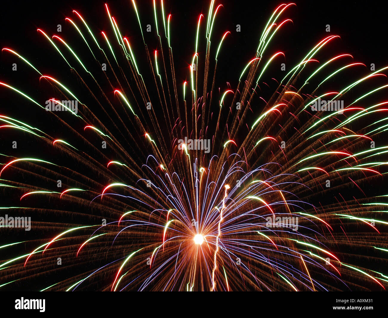 Fireworks Exploding Stock Photo 3292208 Alamy