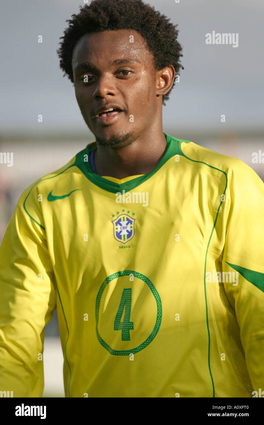 Brazil 4 Rincon Northern Ireland v Brazil Northern Ireland Milk Cup