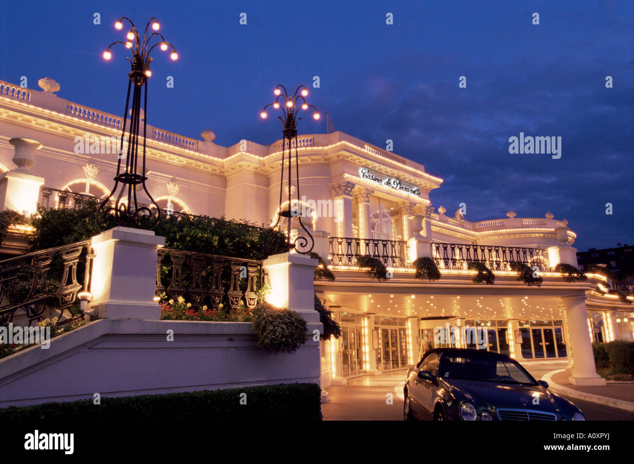 Casino Deauville Basse Normandie Normandy France Europe Stock Photo