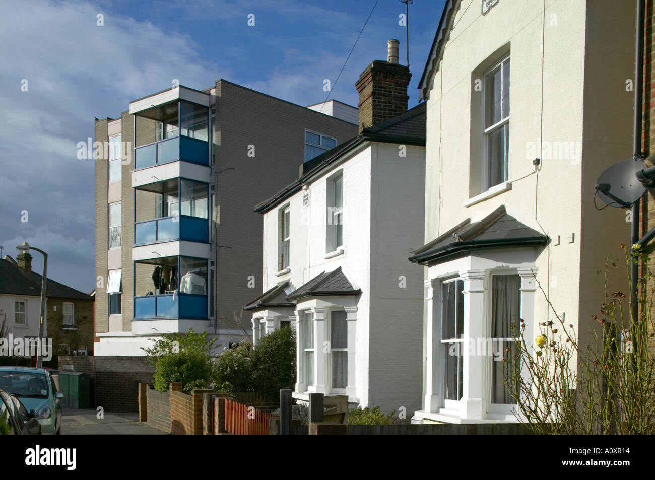 urban-living-mixed-housing-stock-photo-alamy