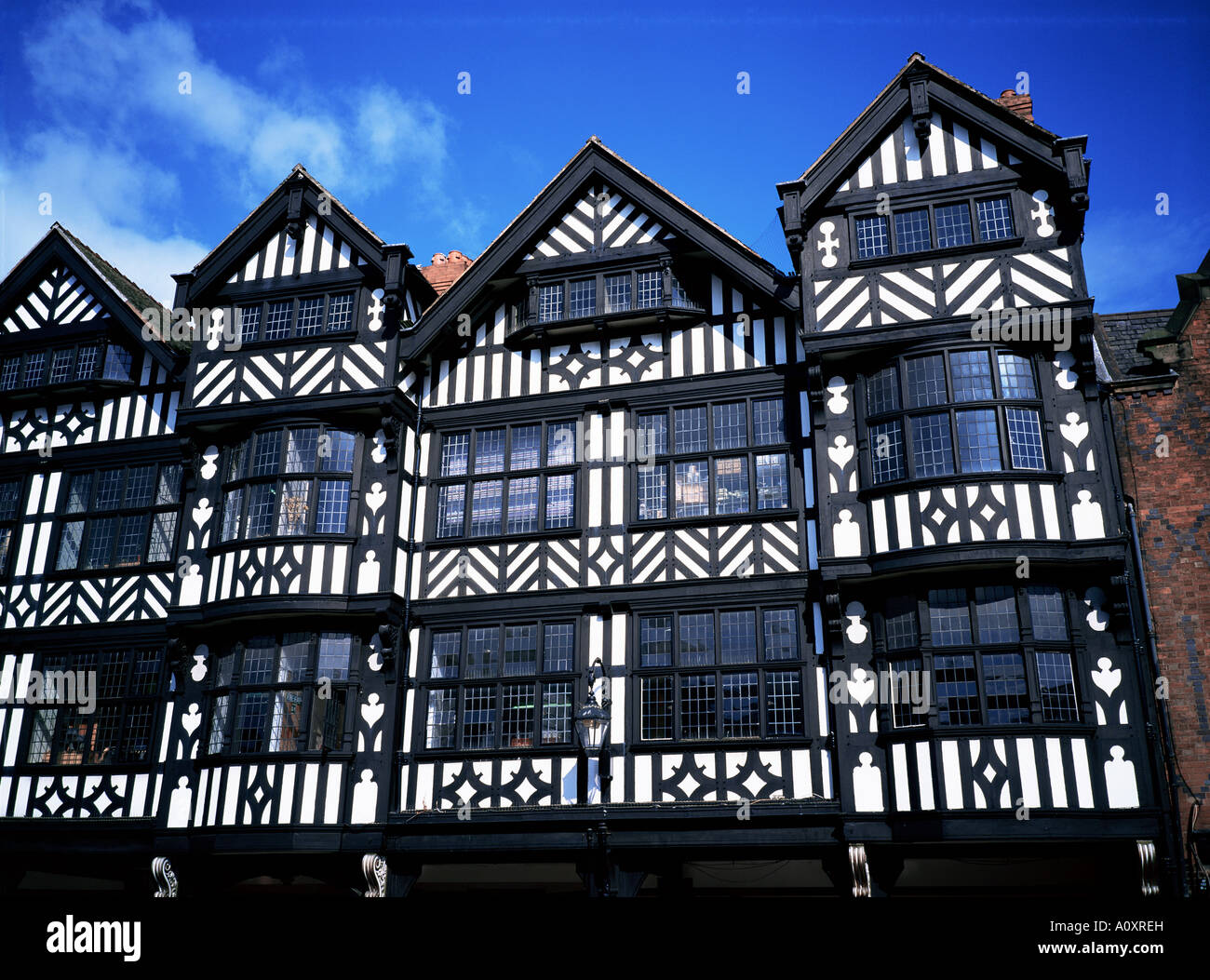 The Rows Bridge Street Chester Cheshire England United Kingdom Europe ...