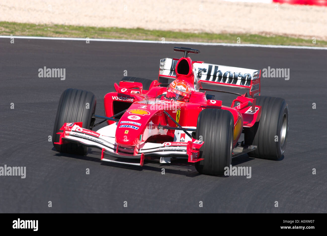 Michael Schumacher in the Ferrari F2004 in 2005 Stock Photo - Alamy