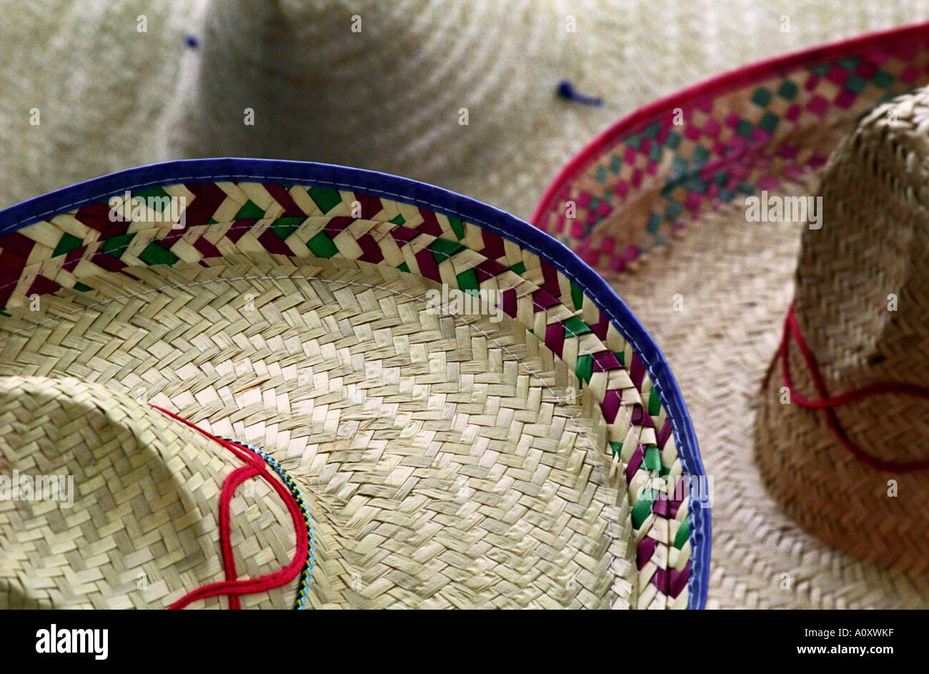 Men wearing Sombrero hats Stock Photo - Alamy