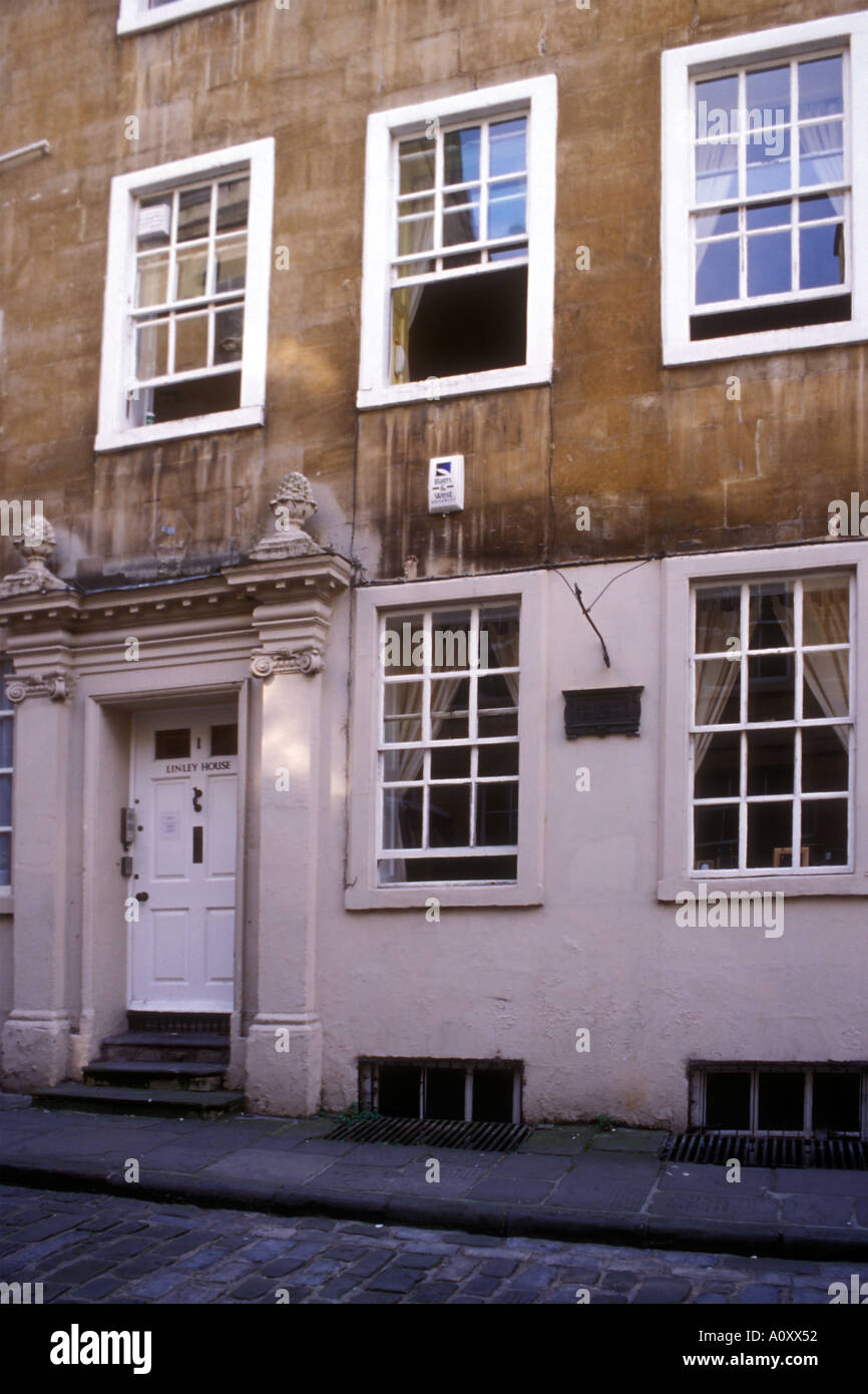 Linley House, Pierrepont street Bath Stock Photo Alamy