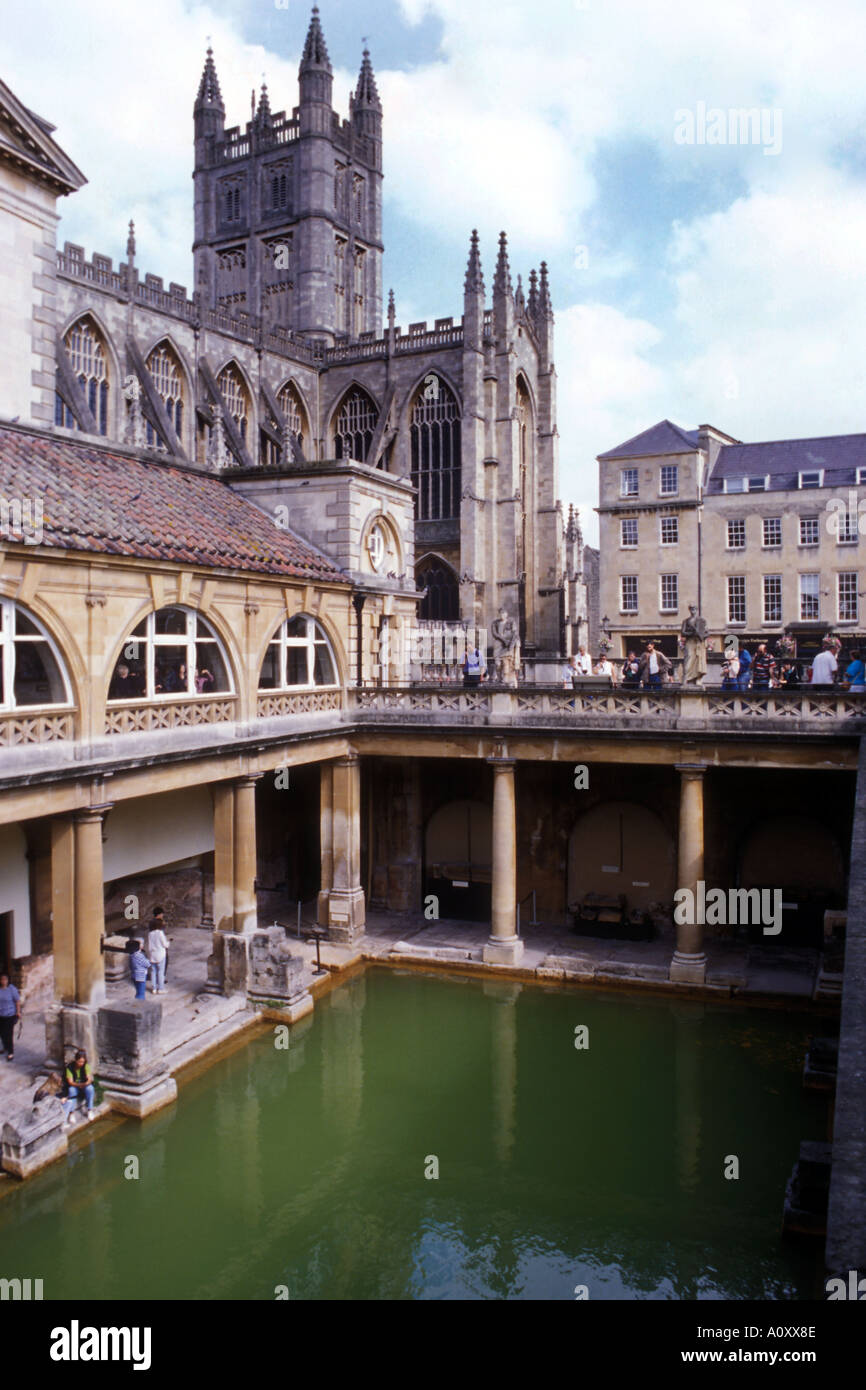 The Roman Bathhouse at Bath Stock Photo - Alamy