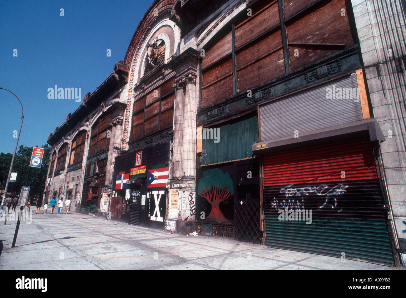 The Audubon Ballroom at Broadway and West 165th Street in New York