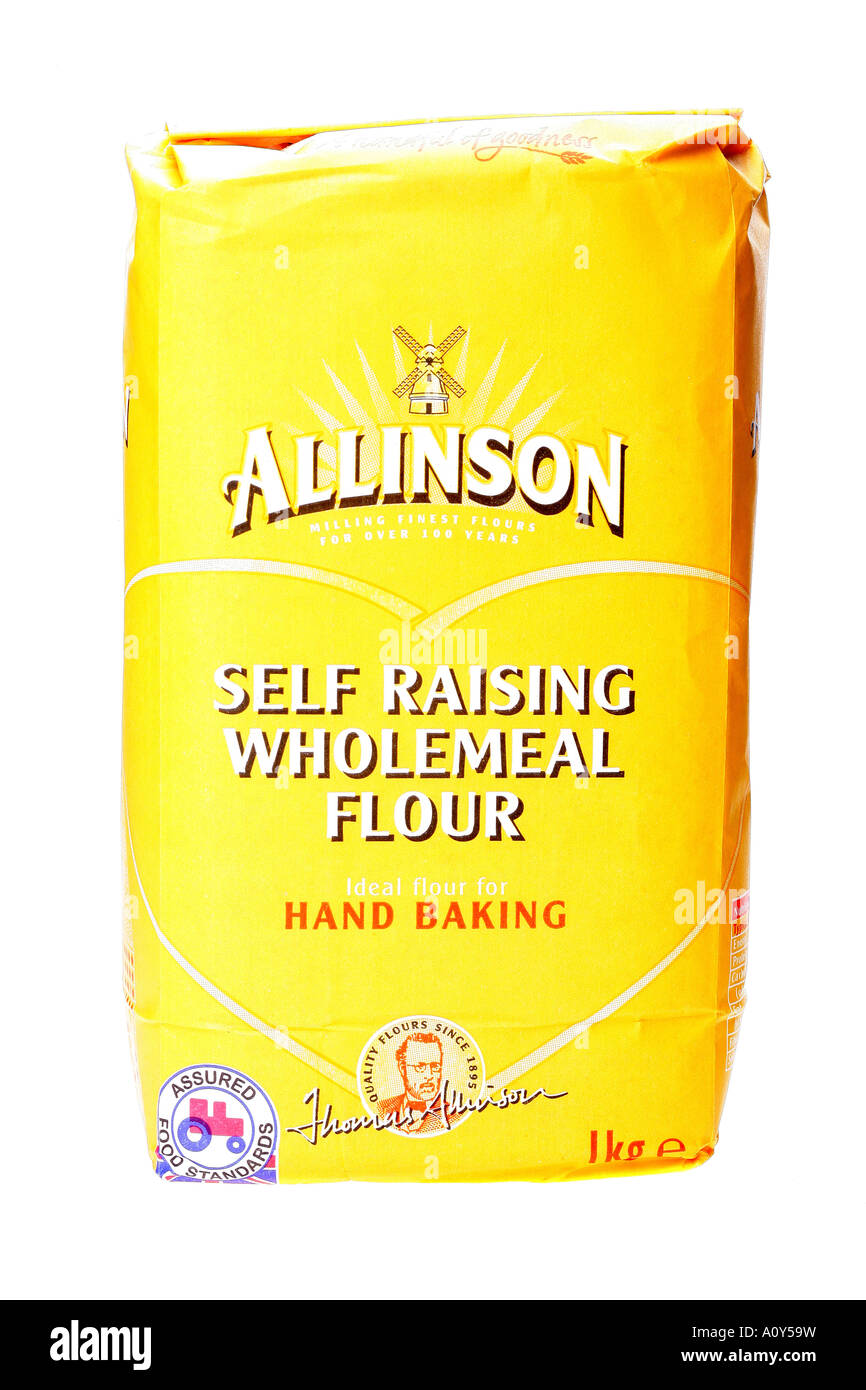 Self Raising Wholemeal Flour Stock Photo Alamy