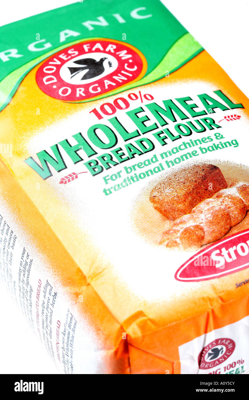 Wholemeal Bread Flour Stock Photo Alamy