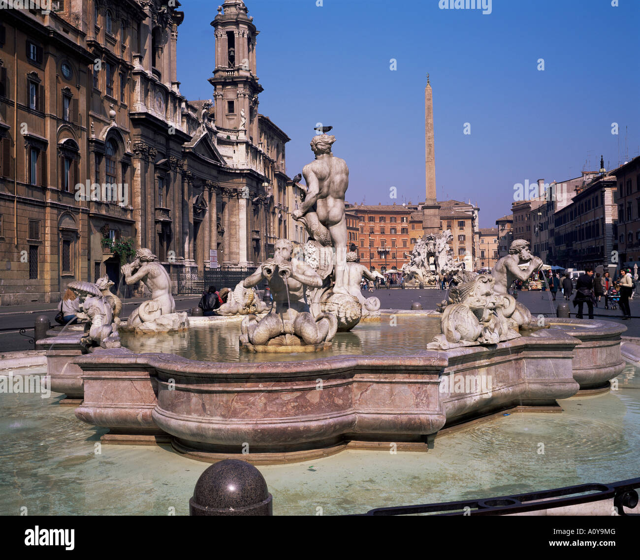 E navona hi-res stock photography and images - Alamy