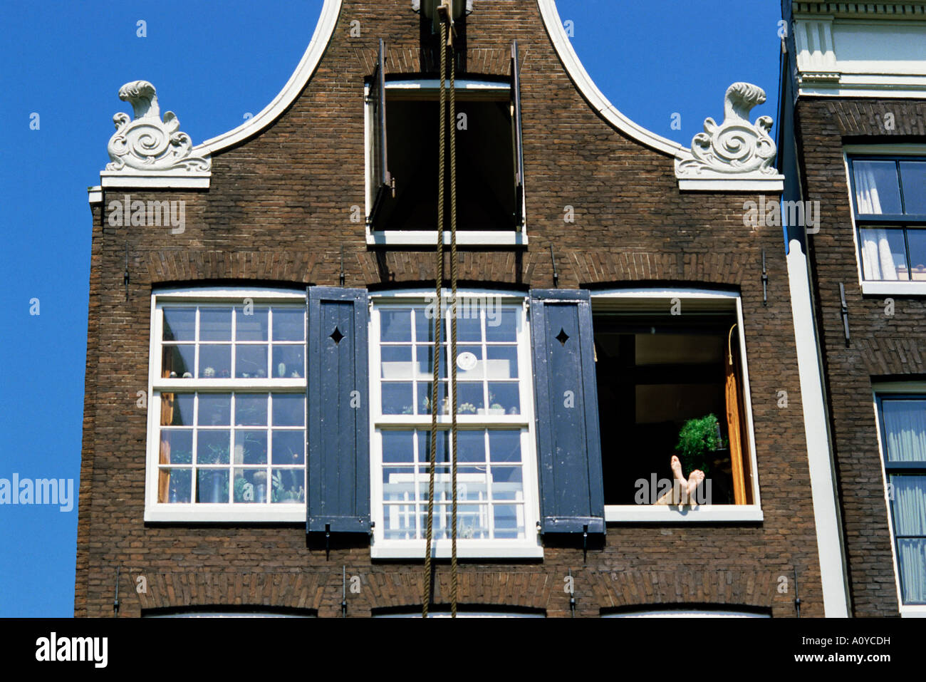 Architectural detail Amsterdam Holland Europe Stock Photo Alamy