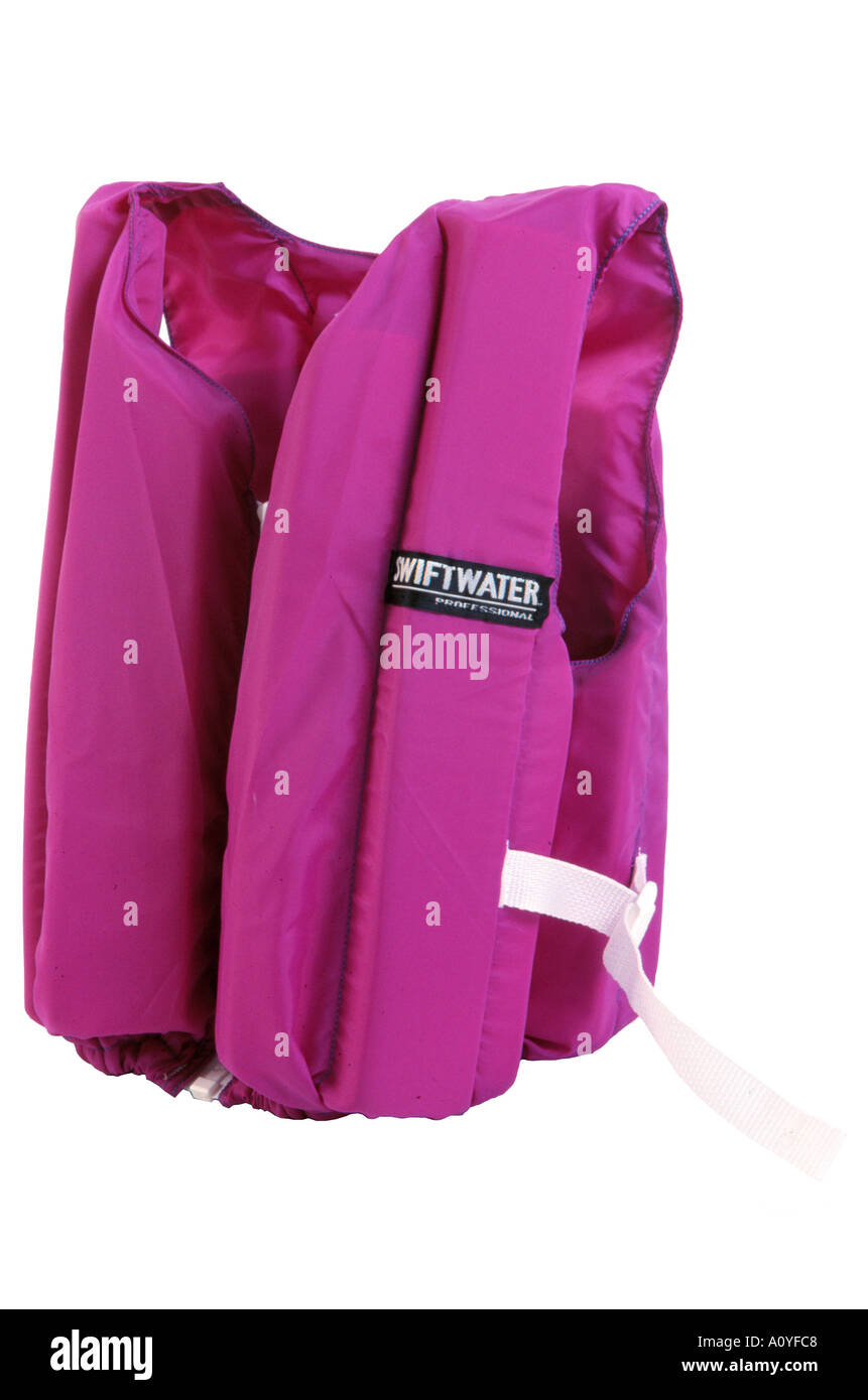 Life Vest Studio Portrait Stock Photo Alamy