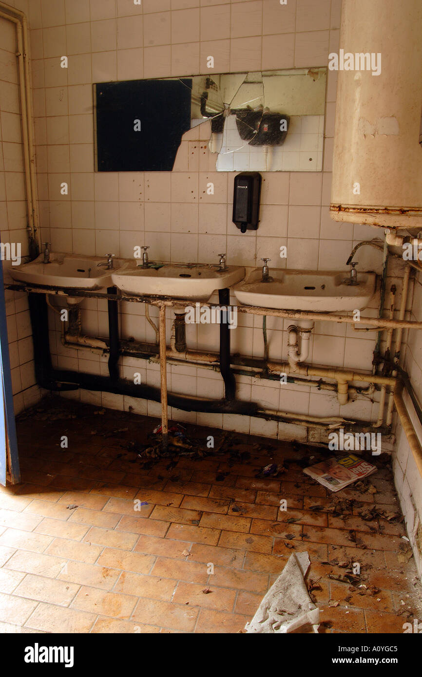 The worst toilet in north herts Stock Photo Alamy