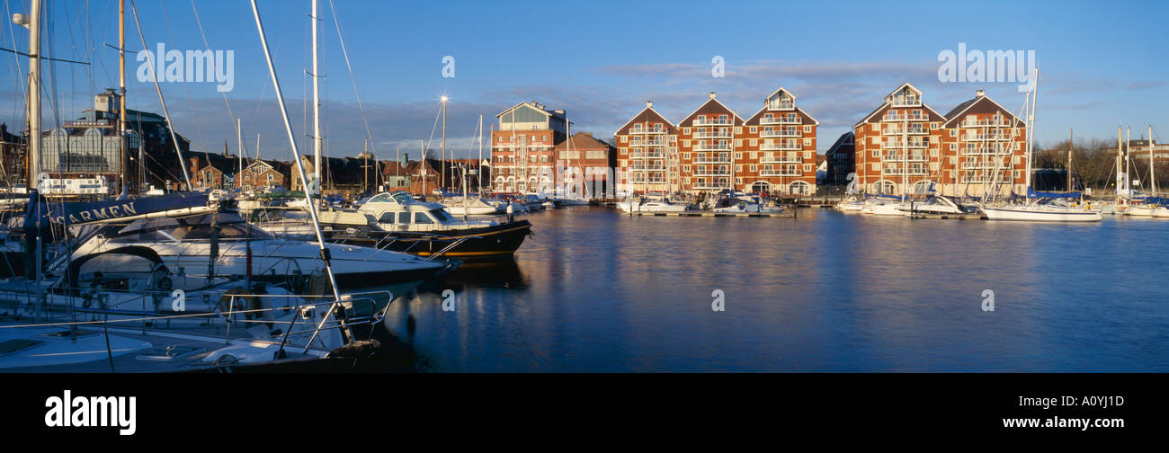 Ipswich Waterfront Developments Stock Photo Alamy