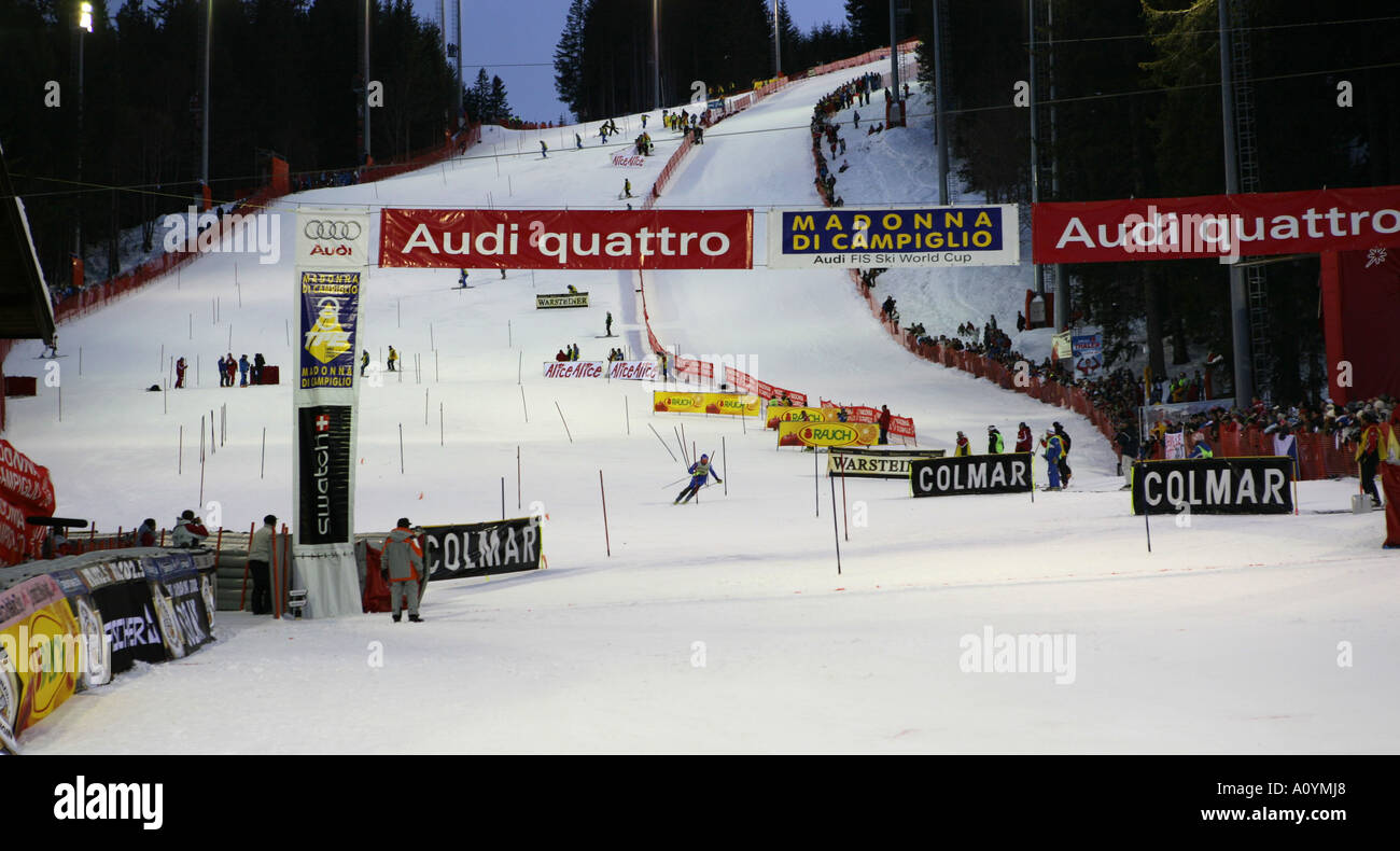 3 Tre ski run World Championship Madonna di Campiglio Trentino Alto Adige  Italy Stock Photo - Alamy