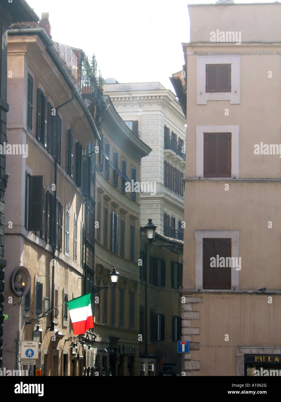 italian flag in rome Stock Photo - Alamy