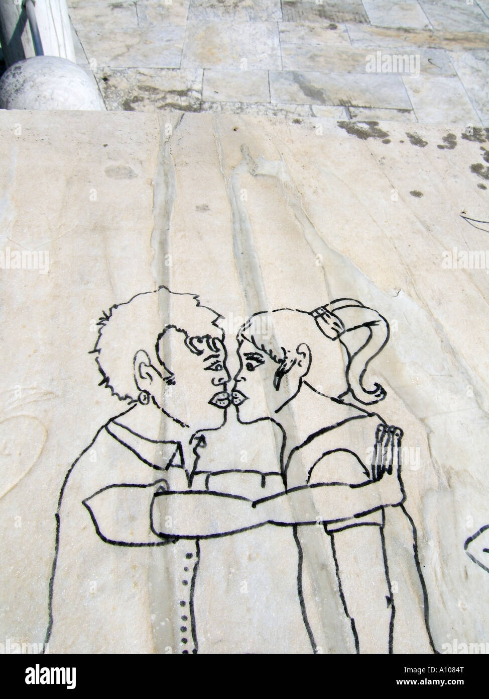 Loving Couple kissing Drawing  How to Draw a Romantic Couple Step by Step  