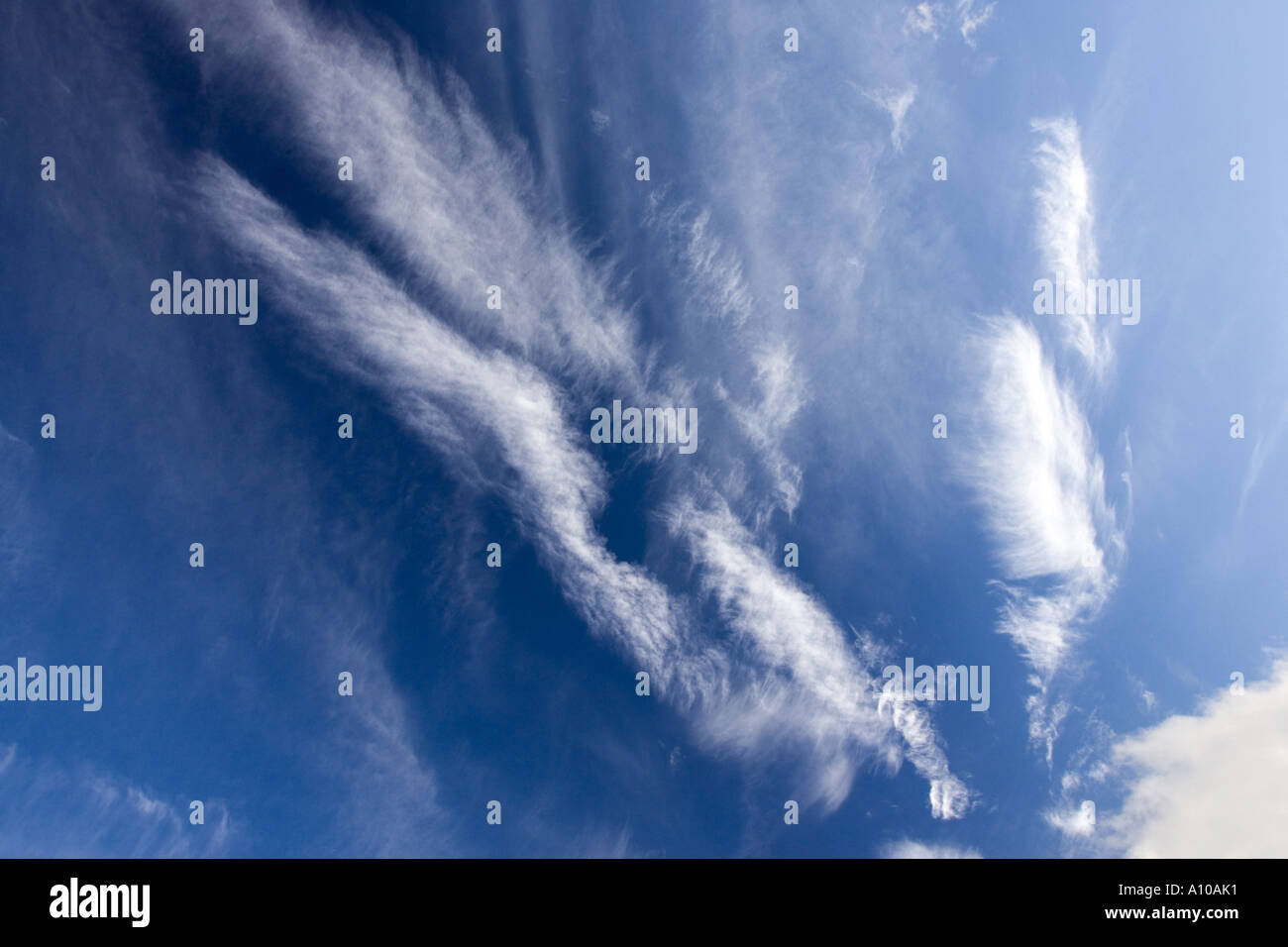 cloud formation Stock Photo
