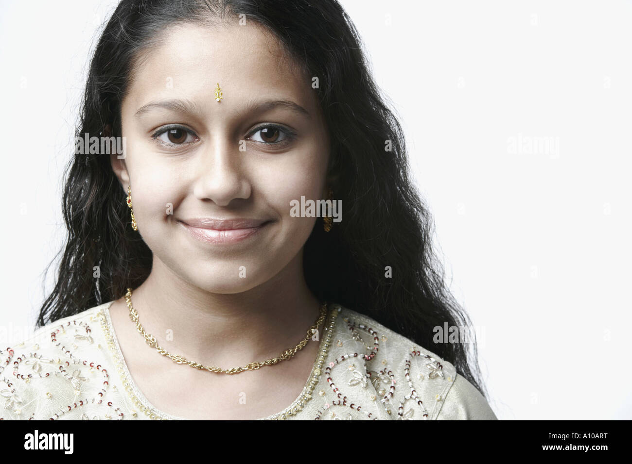 Indian girl portrait 13 years hi-res stock photography and images - Alamy