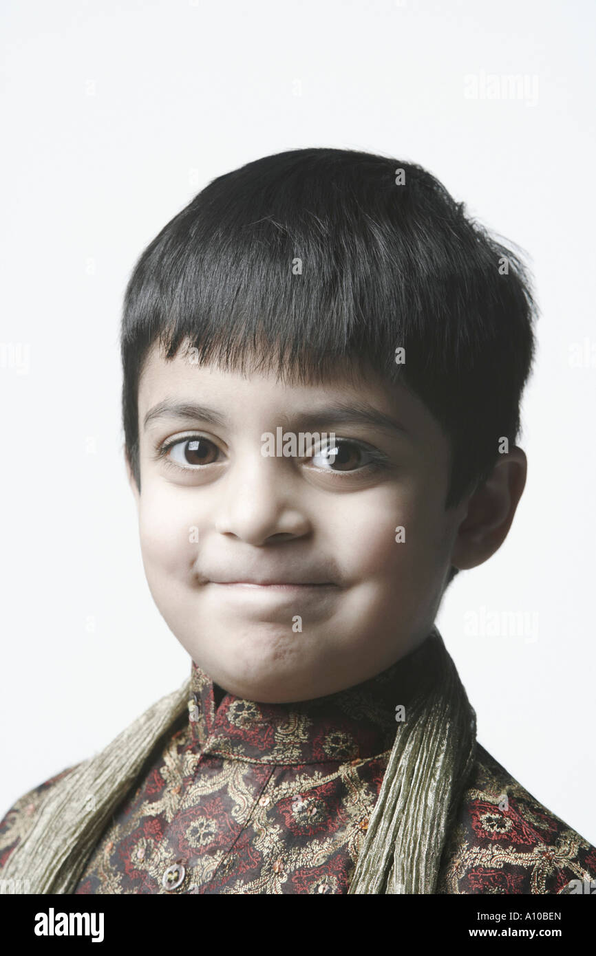 Portrait of a boy in traditional clothing Stock Photo - Alamy