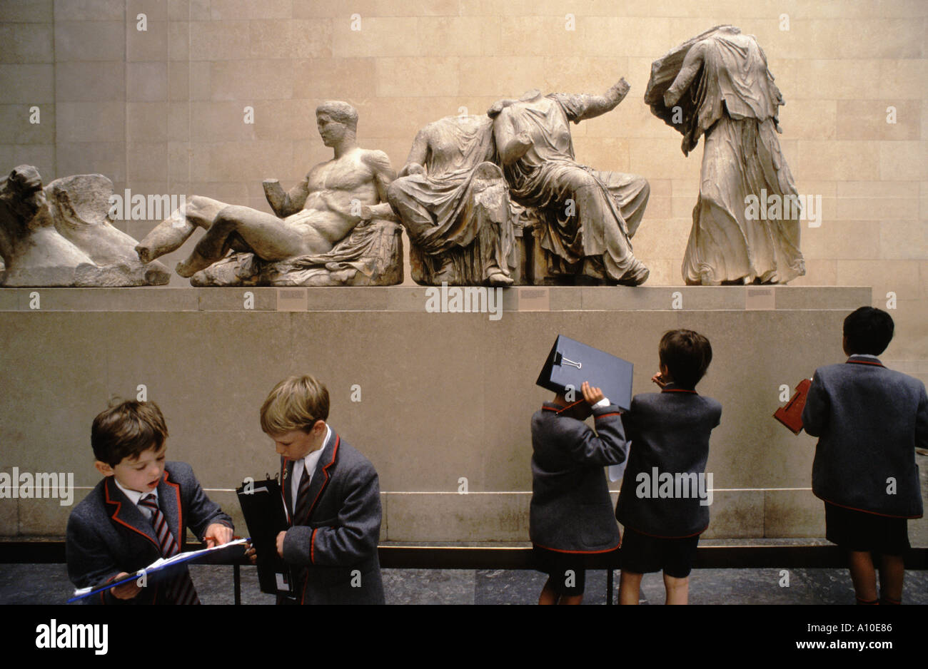 The Elgin Marbles British Museum London UK Stock Photo - Alamy