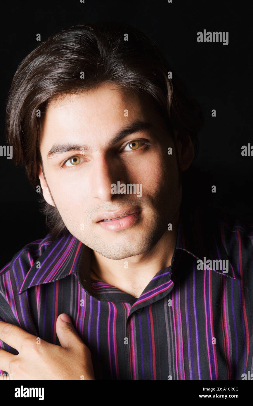 Portrait of a young man Stock Photo - Alamy