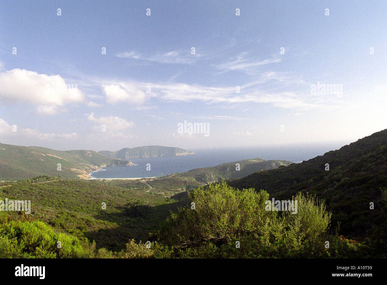 Landscape Near Plage Darone Corse Stock Photo 3299416 Alamy