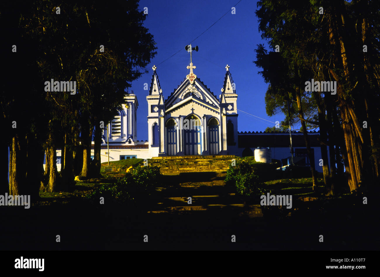 La Salette Church in Kodaikanal Hill Station South India Stock Photo
