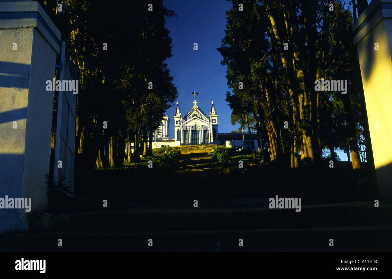 La Salette Church in Kodaikanal Hill Station South India Stock Photo
